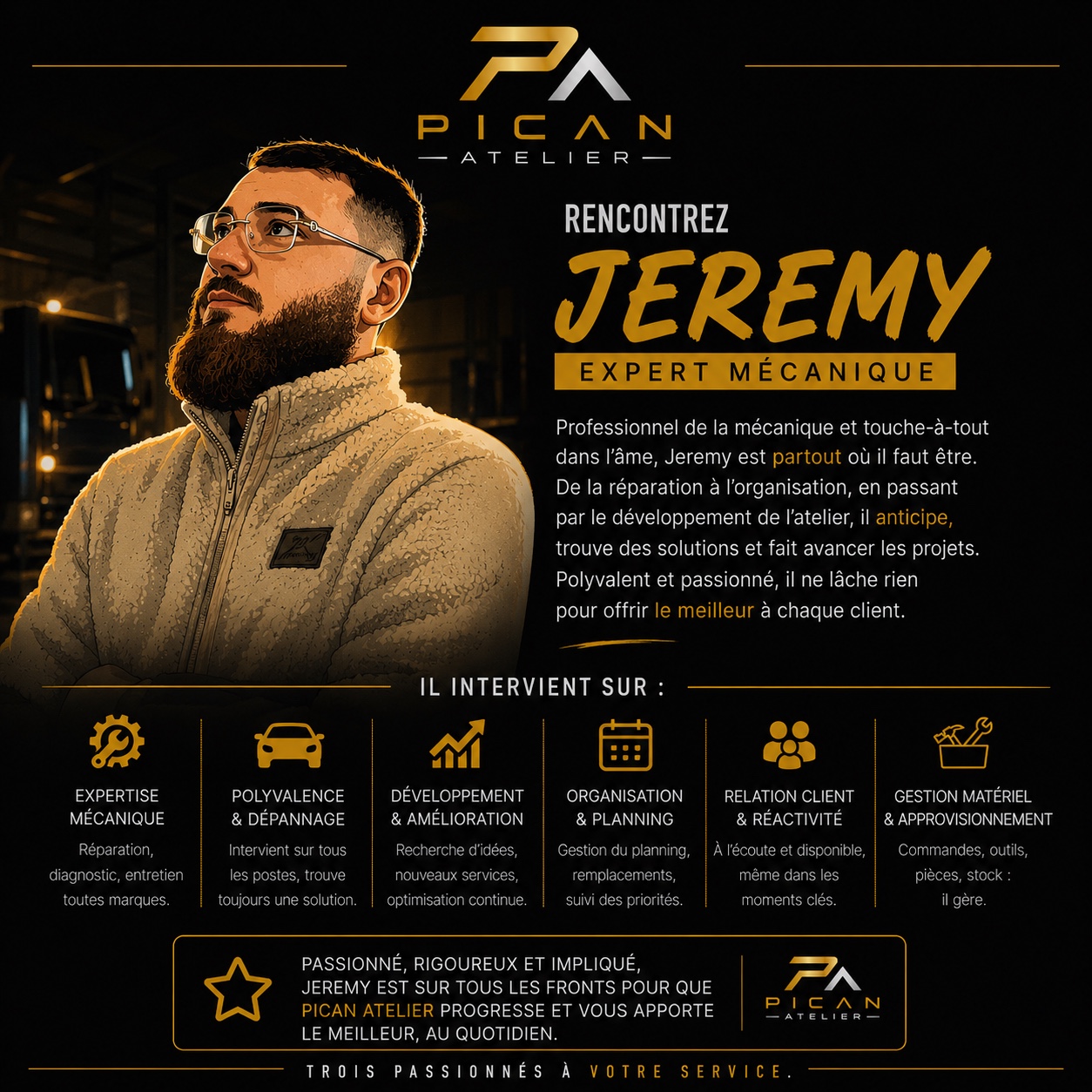 Jeremy — expert mécanique